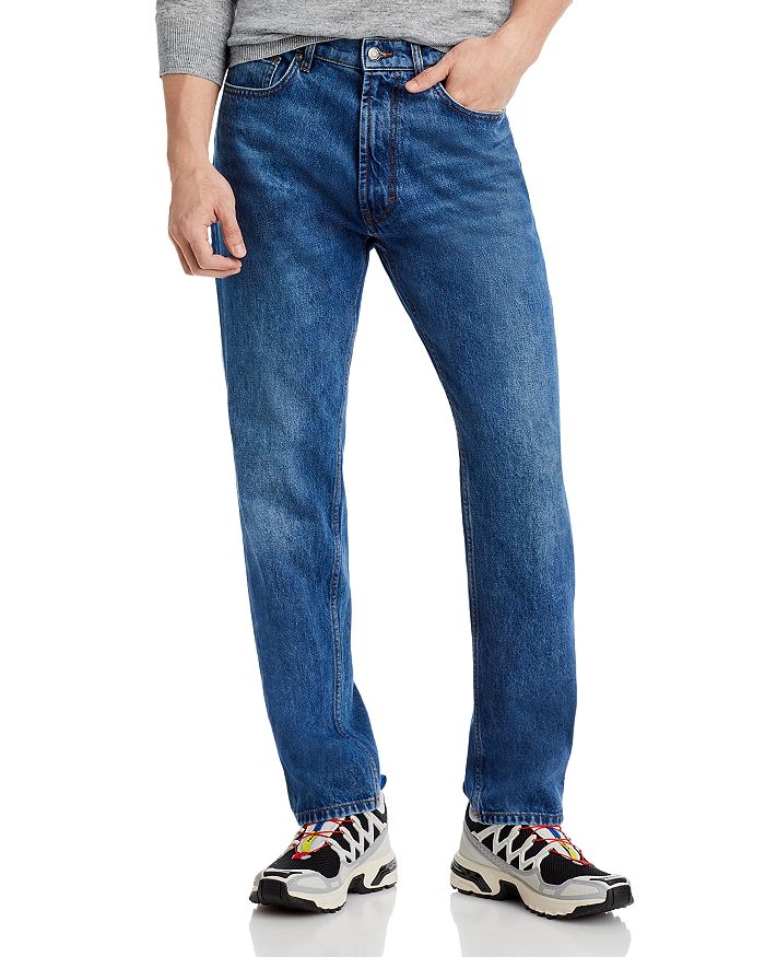 HUGO Straight Fit 640 Jeans in Medium Blue | Bloomingdale's
