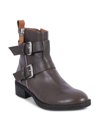 Gentle Souls by Kenneth Cole - Women's Brena Buckled Zip Booties