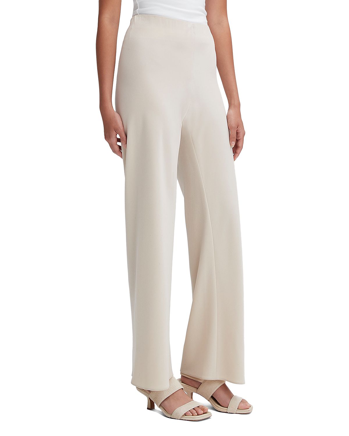 Vince High Waist Crepe Biased Pants