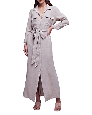 L AGENCE L'AGENCE CAMERON BELTED SHIRT DRESS