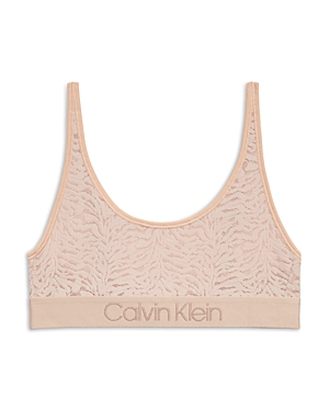 Shop Calvin Klein Intrinsic Unlined Bralette In Cedar