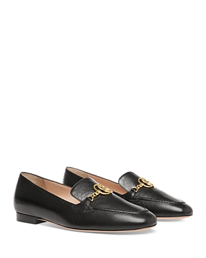 Bally Obrien Leather Loafers In Black