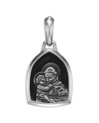Sterling Silver Amulets St. Anthony Pendant
