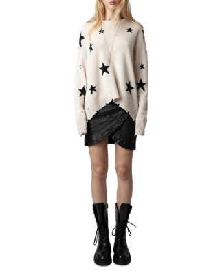 Unisex Markus Distressed Cashmere Sweater