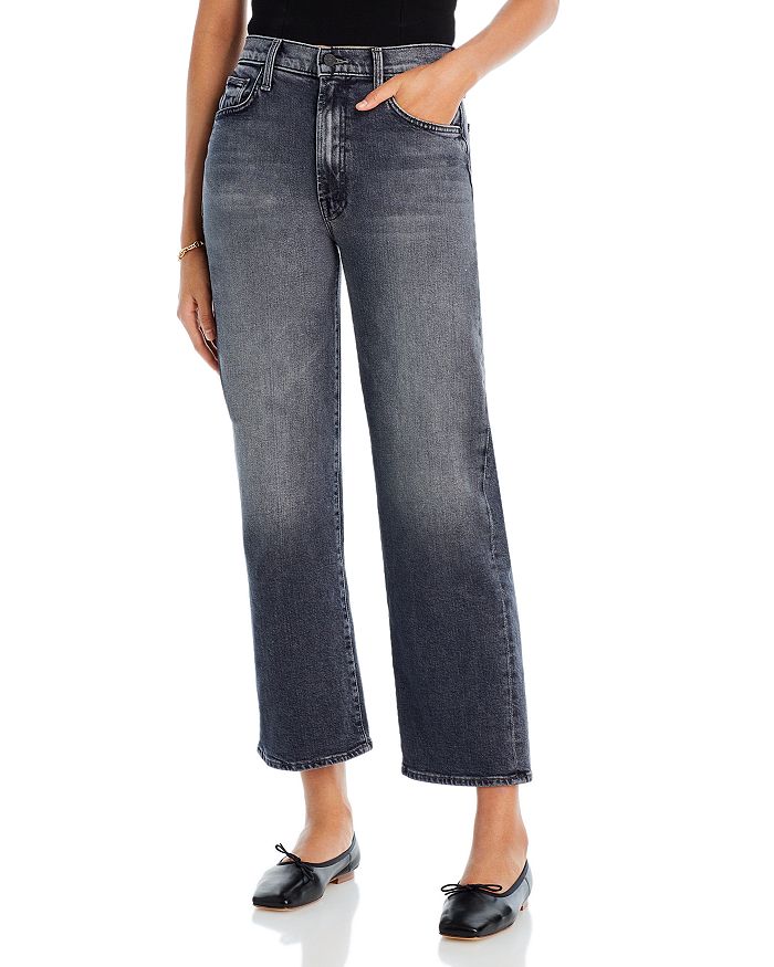 MOTHER The Rambler High Rise Ankle Straight Jeans in Outta Sight ...