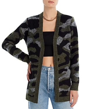 Aqua Long Sleeve Open Front Sweater - 100% Exclusive In Green
