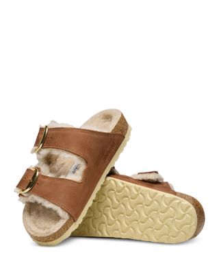 【Birkenstock】ARIZONA BIG BUCKLE SHEARLING Arizona Big Buckle Shearling Shearling Teddy Eggshell