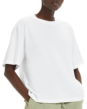 Whistles Boyfriend Oversized Tee In White