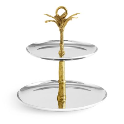 Michael Aram - Palm 2 Tier Etagere
