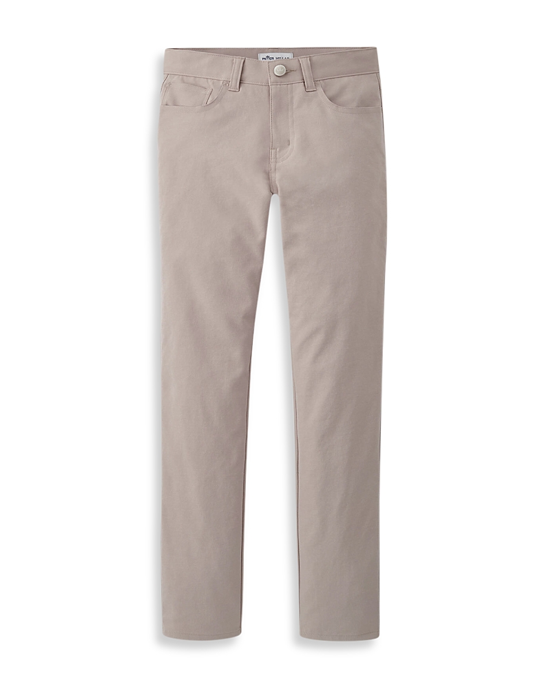 Peter Millar Boys' Youth Performance Twill Pants - Little Kid, Big Kid In Khaki