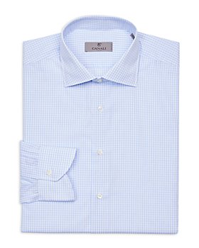 Canali - Cotton Check Modern Fit Dress Shirt 