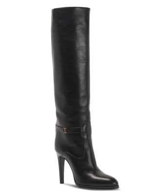 Saint Laurent - Women's Diane 100 Pointed Toe High Heel Boots