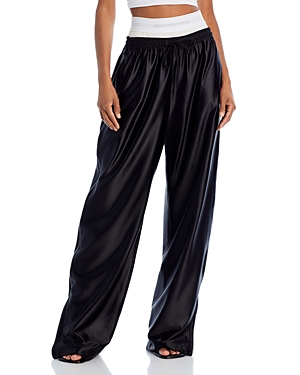Alexander Wang T T By Alexander Wang Jogging Pants In Black