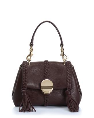 ショルダーバッグ・ポシェット Chloe Penelope small top handle bag Chloé Penelope Small Leather Top Handle Bag CHC24SS577M298