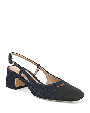 Sam Edelman Tarra Slingback Pump In Hudson Navy
