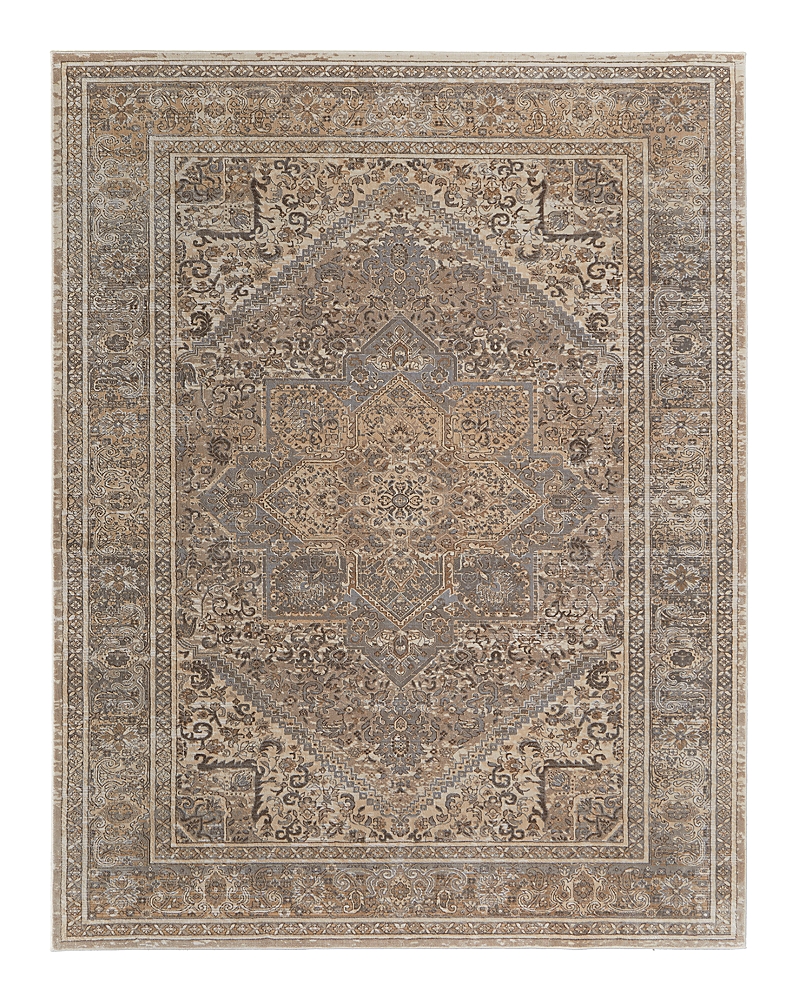 Feizy Celene Cel39kxf Area Rug, 7'9 X 10' In Beige/gray