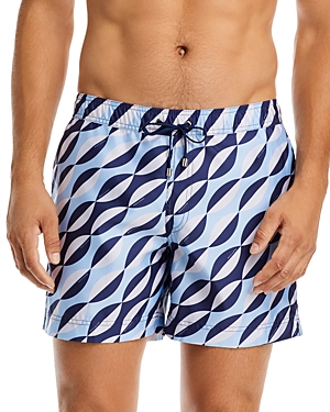 Shop Prince And Bond Easton Swim Shorts In Blue