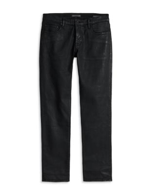 その他 recera-G RCG-102 John Varvatos Kel J702 Coated Slim Fit Jeans in Jet Black