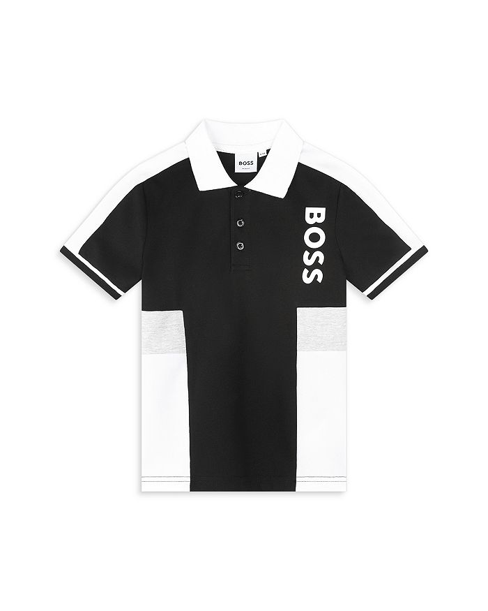BOSS Kidswear Boys Short Sleeved Polo Shirt Little Kid Big Kid