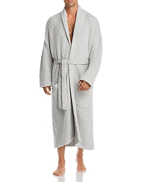 Sunday Citizen Snug Waffle Robe In Cloud Gray