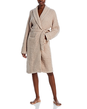 Sunday Citizen Snug Waffle Robe In Taupe