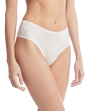 Shop Hanky Panky Movecalm High Rise Thong In Pearl/mars