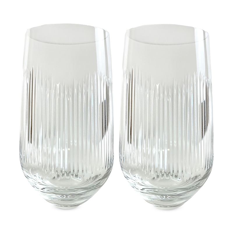 Michael Wainwright Berkshire Highball Glasses - Set Of 2 In Clear