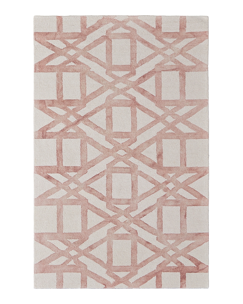 Feizy Lorrain 6108571f Area Rug, 8' X 11' In Pink/blush