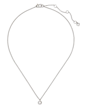 kate spade new york Set in Stone Mini Pendant Necklace, 16