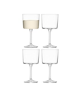 Contemporary Mikasa Tall Beer Glasses- Set of 4