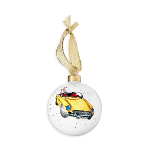 Spode Doodles Christmas Cruising Ball Ornament