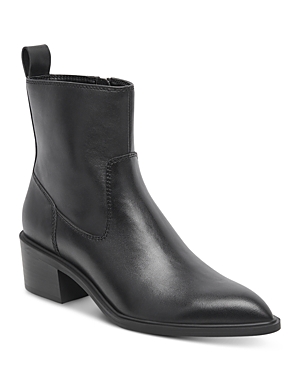 Shop Dolce Vita Women's Bili H2o Ankle Boots In Black Leather