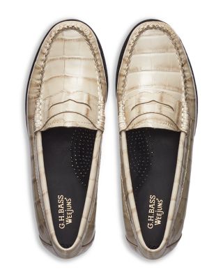 Women's Whitney Croc Embossed Weejuns&reg; Loafers