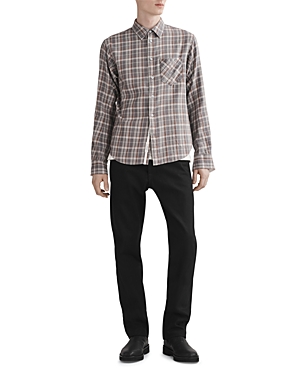 Shop Rag & Bone Fit 2 Yokohama Cotton Plaid Slim Fit Button Down Shirt In Stnpld