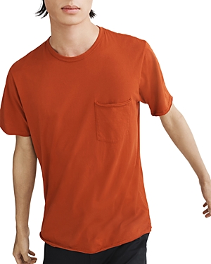 Rag & Bone Miles Organic Cotton Pocket T-shirt In Orgtea