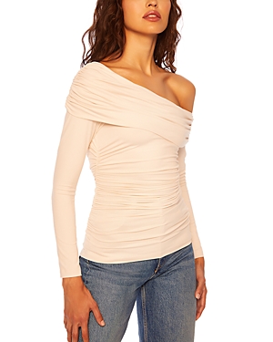 Susana Monaco Gathered Off Shoulder Top