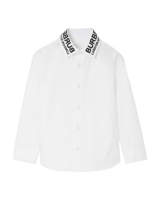Burberry - Boys' Owen Embroidered Coordinates Shirt - Little Kid, Big Kid