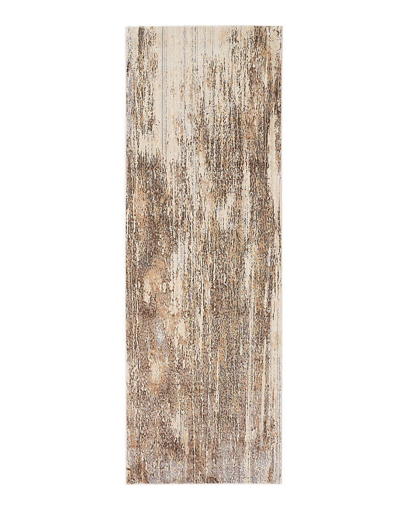 Photos - Area Rug Feizy Parker PRK3705F Runner , 2'6 x 8' PRK3705FIVYGRYI68