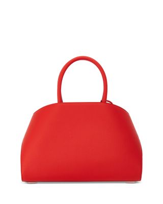 Small Hug Leather Top Handle Bag