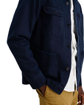 Garment Dyed Denim Work Jacket