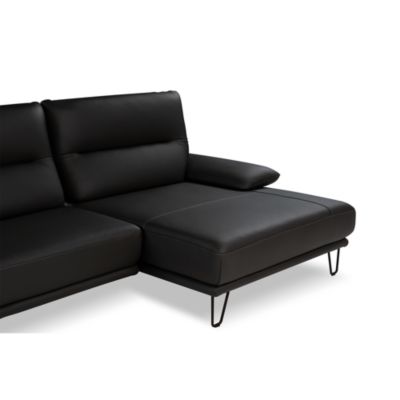 Amica 2-Piece Leather Sectional