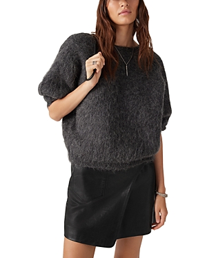Shop Ba&sh Ba & Sh Fill Knit Sweater In Carbon
