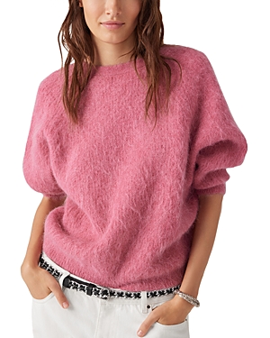 Shop Ba&sh Ba & Sh Fill Knit Sweater In Dust Pink