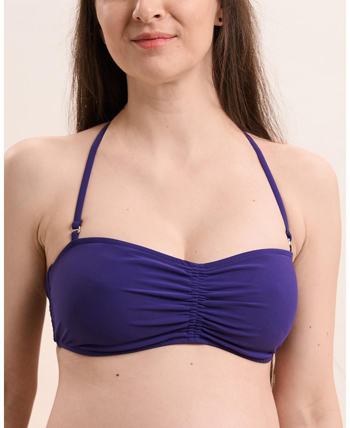 Moloco Bianca Bandeau Bikini Top