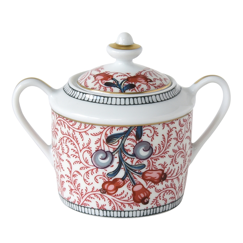 Bernardaud Braquenie Sugar Bowl In Multi