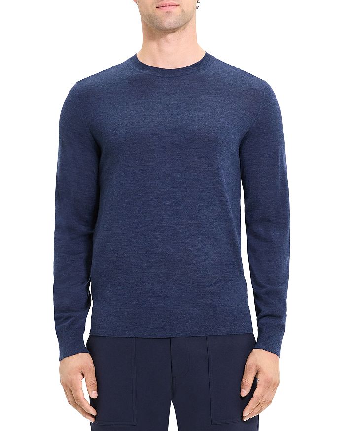 Theory Regal Merino Crewneck Sweater | Bloomingdale's