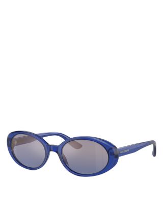 Dolce & Gabbana Oval Sunglasses, 52mm | Bloomingdale display picture 3