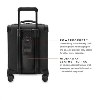 Baseline Compact Carry On Spinner Suitcase