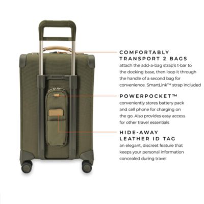 Baseline Essential Carry On Spinner Suitcase