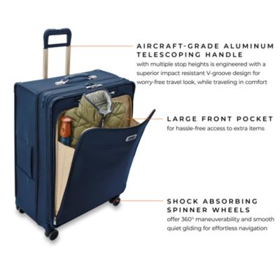 Baseline Extra Large Expandable Spinner Suitcase